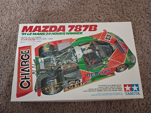 Tamiya mazda 787b kit - mazda,