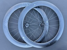 Set ruote freno a disco tubeless in carbonio ROVAL CLX 64. Sram 12 velocità. Blocco centrale.