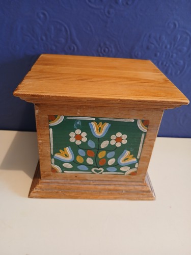 Wooden box vintage 1990s - wooden,