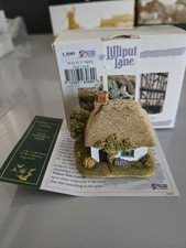 Lilliput Lane Walnut Tree Cottage L3089 with Deeds and Box Excellent Condition