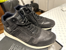 SCARPE SNEAKERS UOMO HOGAN REBEL NERE NR USA 9,5  ITA 43 44 FENOMENALI
