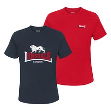Bi-Pack T-Shirt Cotone LONSDALE Manica Corta Uomo - Art.23082