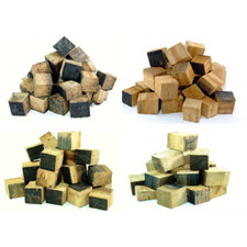 Cubi di legno di quercia -