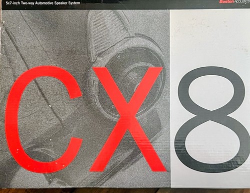 Boston acoustics cx8 - acoustics,