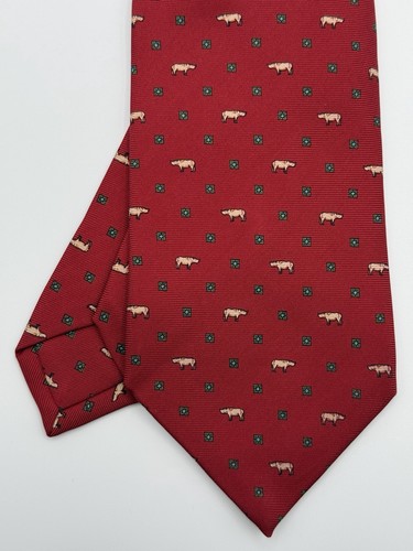Marinella napoli red silk - napoli,