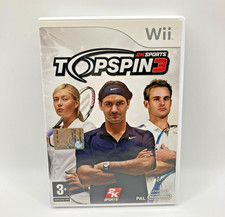 Top Spin 3 Nintendo Wii PAL ITA gioco usato tennis COMPLETO COME NUOVO