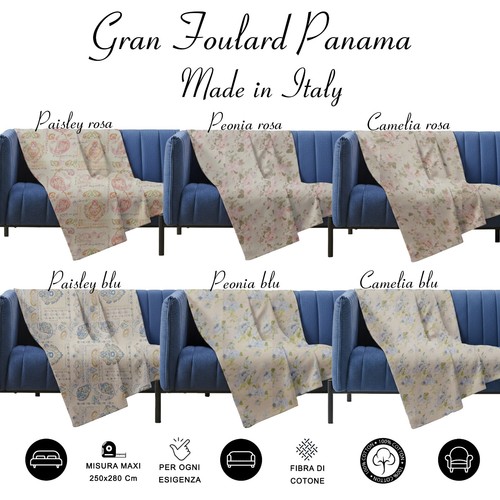 Telo copridivano gran foulard - telo,