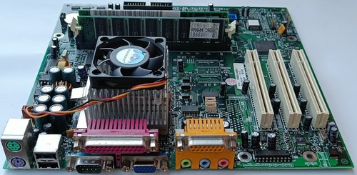 Scheda madre vintage cpu - hp,,