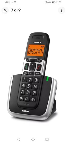 Telefono per anziani cordles - telefono,