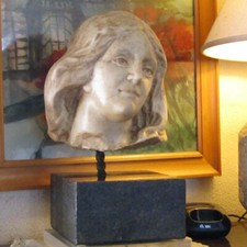 Scultura testa di Nobildonna