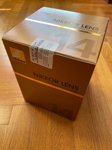 Nikon 14mm 8 - nikon, ed