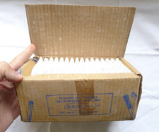 vecchia scatola gessetti lavagna maestra scuola elementare vintage bambini 1960