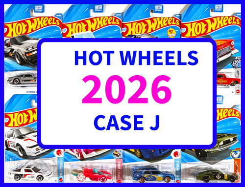 Hot wheels 2026 mainline - wheels, case