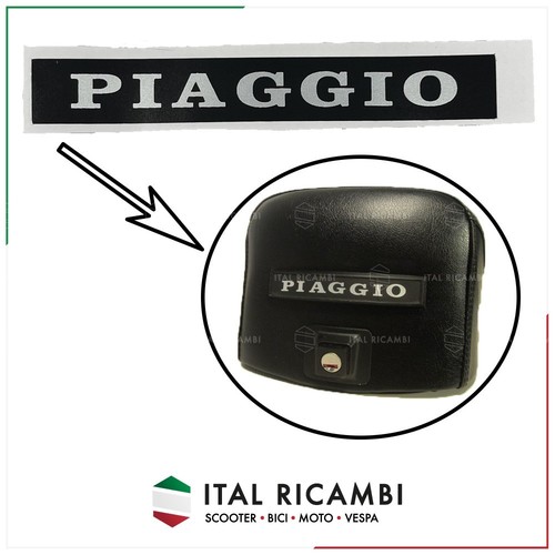 Adesivo scritta piaggio - adesivo,