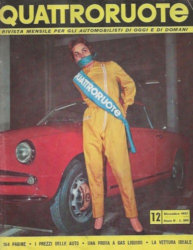 Quattroruote dicembre 1957 - quattroruote,