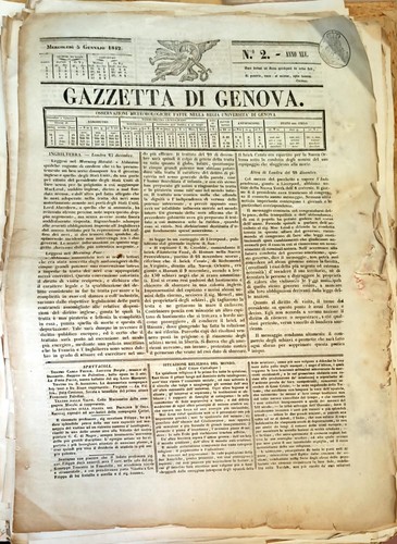 Gazzetta genova anno - gazzetta,