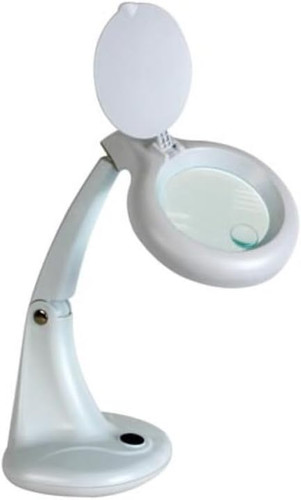 Lampada tavolo con lente - da,