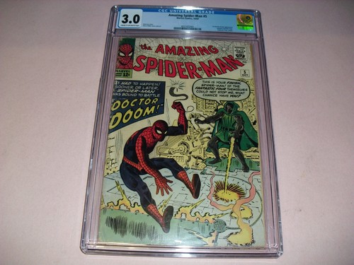 Amazing spider man cgc 3 - spider-man, #5