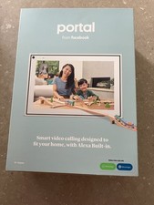 Portale Facebook - Display Smart Videochiamata 10 Pollici - Bianco con Scatola