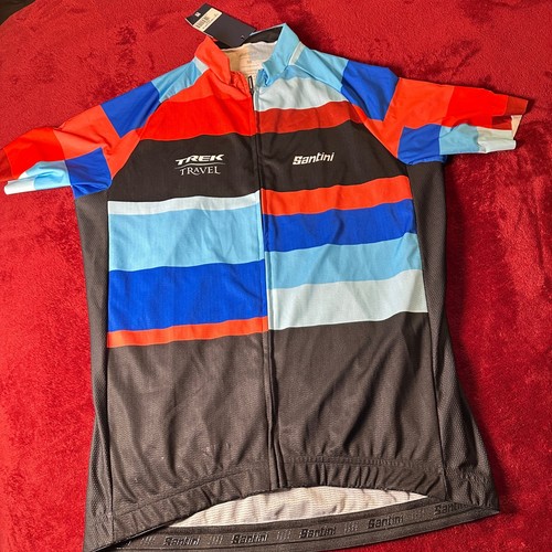 Santini trek maglia ciclismo - trek,