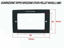 GUARNIZIONE AL SILICONE TAPPO ISPEZIONE STUFA PELLET RAVELLI AMG