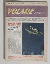 50860 VOLARE NECESSE EST - a.III nr 9 1961 - lavoro aereo
