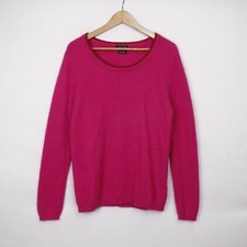 Maglione Tommy Hilfiger in pelo di coniglio rosa taglia L da donna