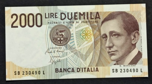 Banconota 2000 lire - 2000,