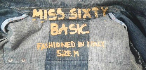 Miss sixty denim giacca jeans - miss,