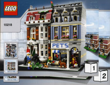 Lego 10218 Pet Shop, 2 Libretti - Usato - Spedizione Gratuita