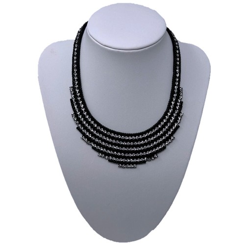 Collana girocollo cristalli - collana,