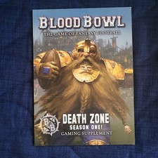 Blood Bowl Death Zone Season One! Gaming Supplement English Games Workshop - NEW