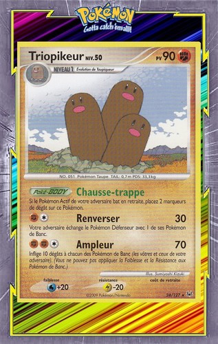 Triopikeur platine 24 127 - platine, 24/127