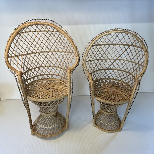 Set sedie vintage pavone - sedie,