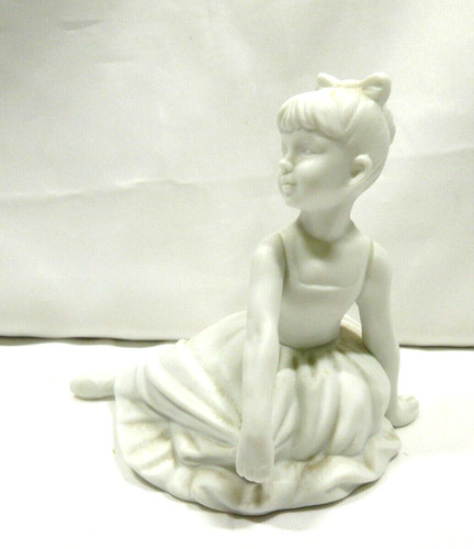 Statuina ballerina porcellana