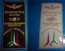 AERONAUTICA MILITARE Patch 1961 313° Gruppo acrobatico PAN FRECCE TRICOLORI ric.