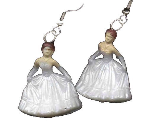 Piccoli orecchini bambola - piccoli,