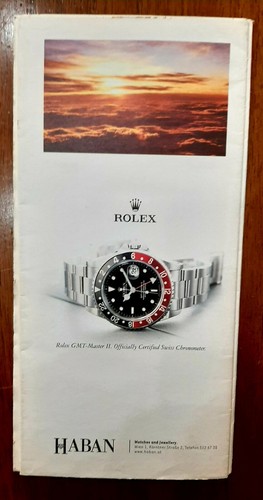 Pubblicità rolex gmt master - gmt,