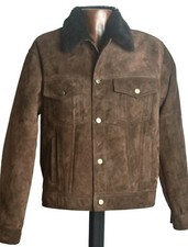 Giubbotto Pelle Montone Uomo