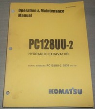 KOMATSU PC128UU-2 Manuale