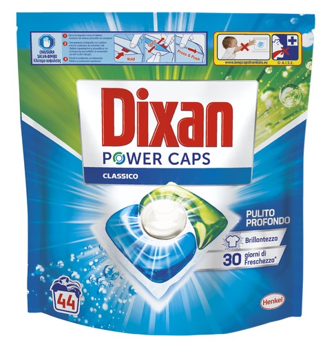 Dixan power caps classico - dixan,