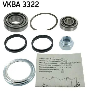 Cuscinetto ruota vkba 3322 skf - 3322,