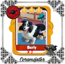 Berly X 1 carte set toiletteur coin master