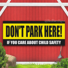 DON'T PARK HERE Advertising