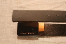 Cintura uomo " Emporio Armani " cm 90 reversibile Originale Made in Italy