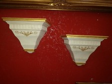 STUPENDA COPPIA DI  MENSOLE IN