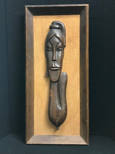 Statua legno orientale - legno,