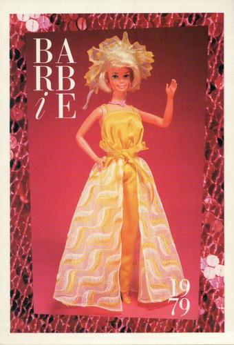 Barbie trading card moda - barbie,
