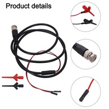 Clip gancio prova BNC maschio