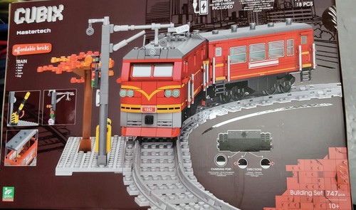 Cubix treno con rotaie - con,